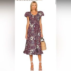 NWT - Ulla Johnson floral midi dress. Never been worn.